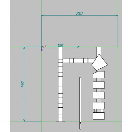 Межэтажная  лестница  